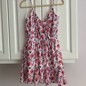 Pink Floral Dress